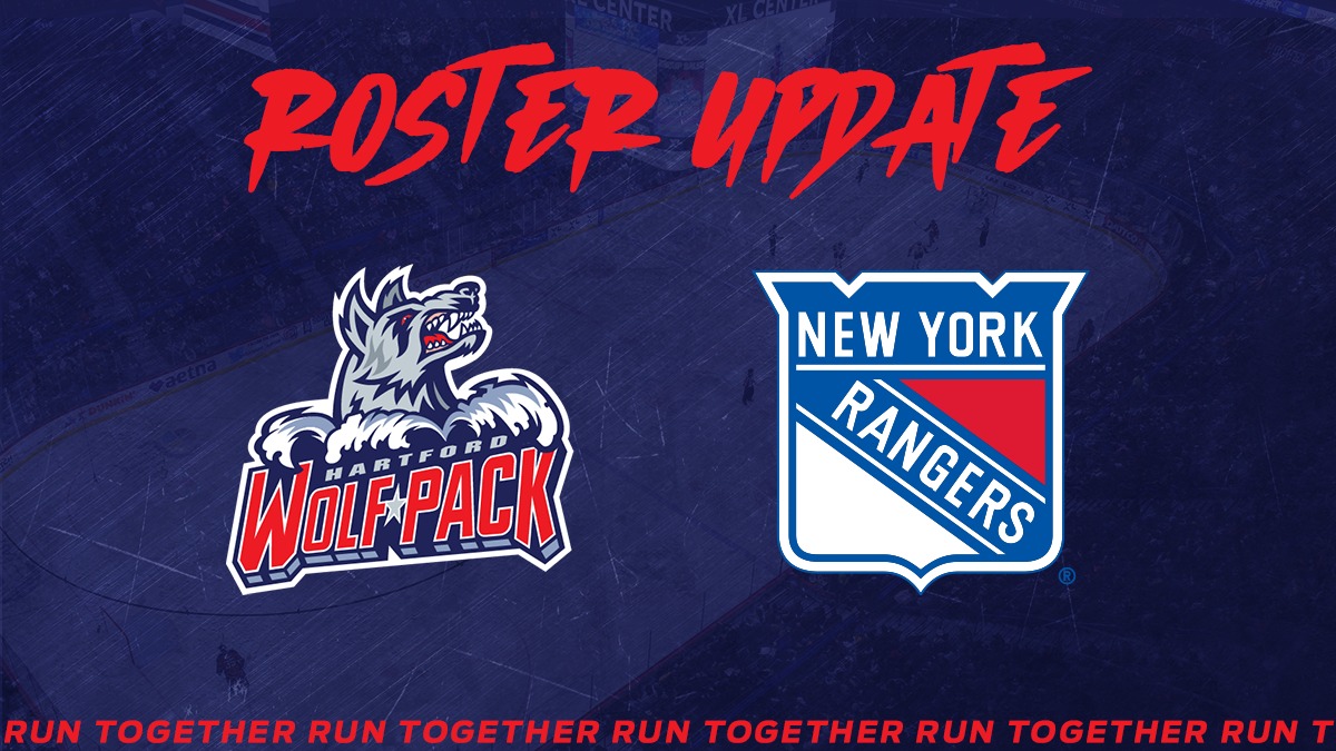 Hartford Wolf Pack New York Rangers Roster Moves